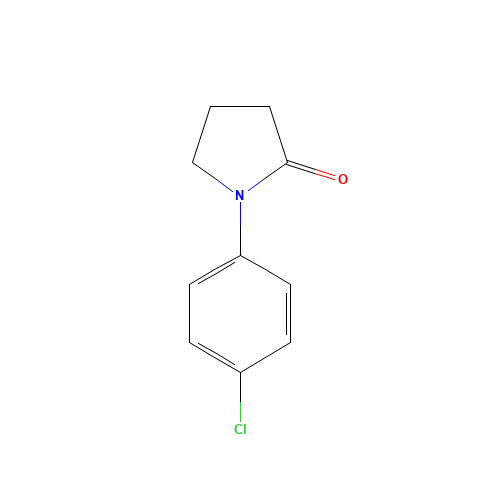 1-(4-Chlorophenyl)pyrrolidin-2-one (CAS: 7661-33-8) - Related Chemical Product