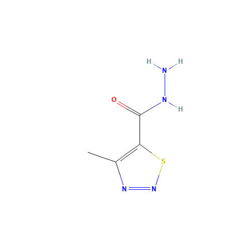 4-Methyl-1,2,3-thiadiazole-5-carbohydrazide (CAS: 75423-15-3) - Related Chemical Product