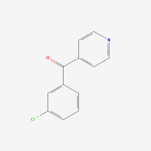 (3-Chlorophenyl)(pyridin-4-yl)methanone (CAS: 62246-94-0) - Related Chemical Product