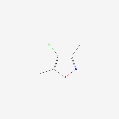 4-Chloro-3,5-dimethylisoxazole (CAS: 10557-86-5) - Chemical Structure and Molecular Formula 