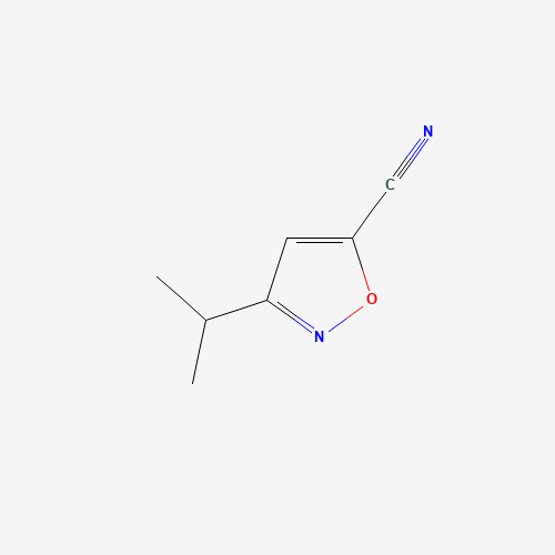 3-Isopropylisoxazole-5-carbonitrile (CAS: 1217862-28-6) - Related Chemical Product