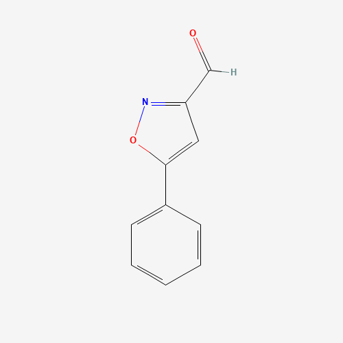 5-Phenylisoxazole-3-carbaldehyde (CAS: 59985-82-9) - Chemical Structure and Molecular Formula 