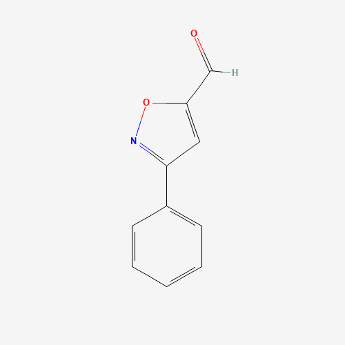3-Phenylisoxazole-5-carbaldehyde (CAS: 72418-40-7) - Chemical Structure and Molecular Formula 