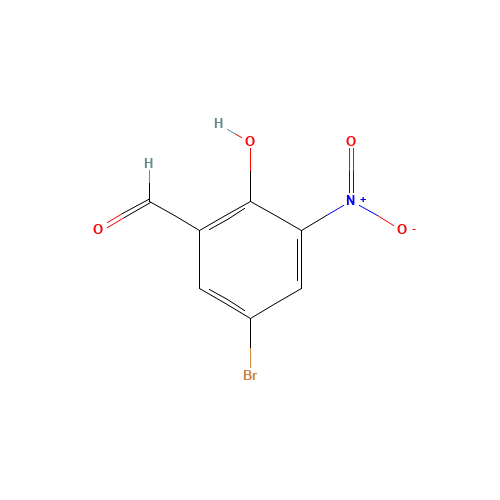 5-Bromo-2-hydroxy-3-nitrobenzaldehyde (CAS: 16634-88-1) - Related Chemical Product