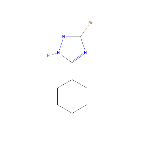 3-Bromo-5-cyclohexyl-1H-1,2,4-triazole (CAS: 1227465-62-4) - Related Chemical Product
