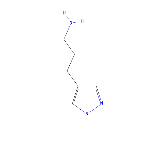 [3-(1-Methyl-1H-pyrazol-4-yl)propyl]amine (CAS: 1211488-02-6) - Related Chemical Product