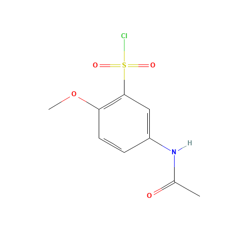 5-(Acetylamino)-2-methoxybenzenesulfonyl chloride (CAS: 5804-73-9) - Related Chemical Product