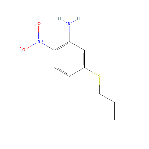 [2-Nitro-5-(propylthio)phenyl]amine (CAS: 57780-75-3) - Related Chemical Product