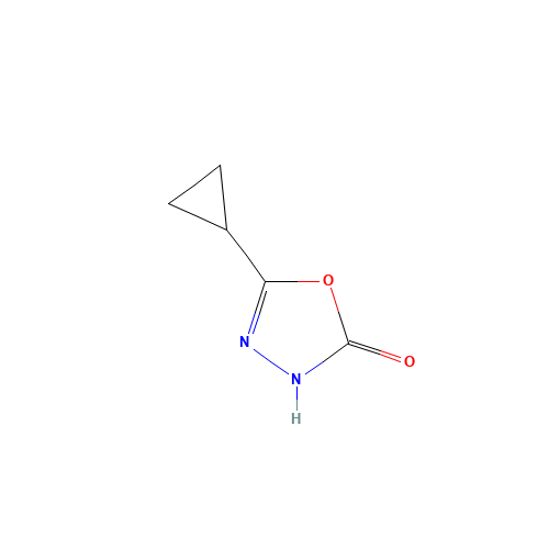 5-Cyclopropyl-1,3,4-oxadiazol-2-ol (CAS: 1227465-66-8) - Related Chemical Product