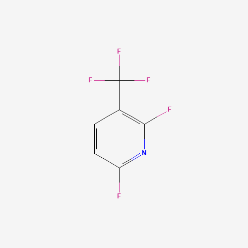 2,6-Difluoro-3-(trifluoromethyl)pyridine (CAS: 58584-98-8) - Chemical Structure and Molecular Formula 