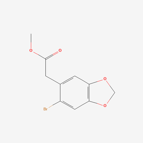 Methyl 2-(6-bromo-2H-1,3-benzodioxol-5-yl)acetate (CAS: 51665-84-0) - Related Chemical Product