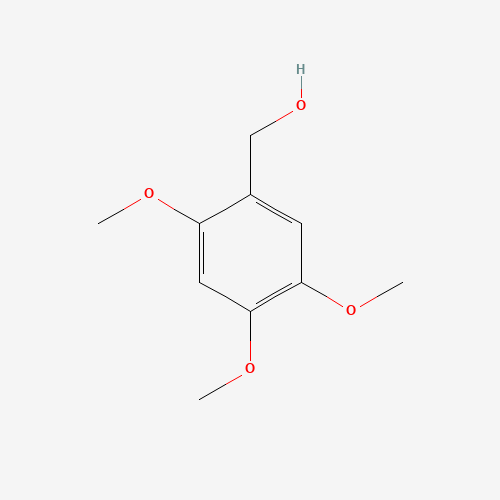 (2,4,5-Trimethoxyphenyl)methanol (CAS: 30038-31-4) - Chemical Structure and Molecular Formula 