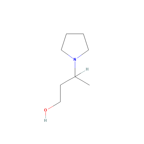 3-Pyrrolidin-1-ylbutan-1-ol (CAS: 158261-95-1) - Related Chemical Product