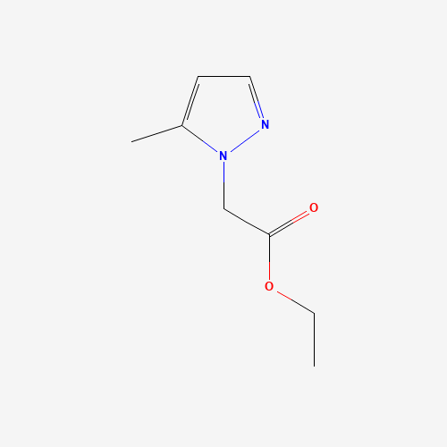 Ethyl (5-methyl-1H-pyrazol-1-yl)acetate (CAS: 934172-62-0) - Chemical Structure and Molecular Formula 
