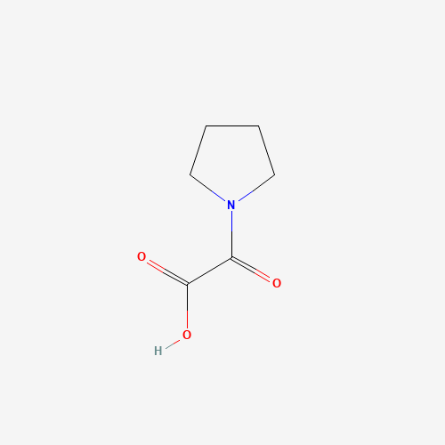 Oxo(pyrrolidin-1-yl)acetic acid (CAS: 49791-37-9) - Chemical Structure and Molecular Formula 
