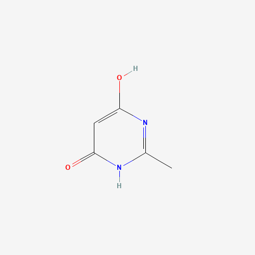 2-Methylpyrimidine-4,6-diol (CAS: 1194-22-5) - Chemical Structure and Molecular Formula 
