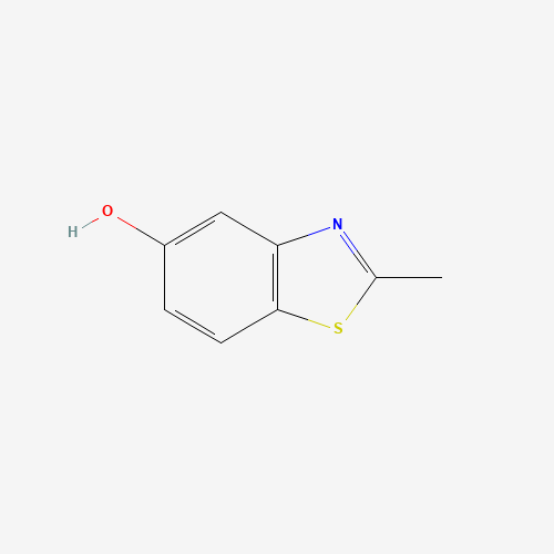 2-Methyl-1,3-benzothiazol-5-ol (CAS: 68867-14-1) - Chemical Structure and Molecular Formula 