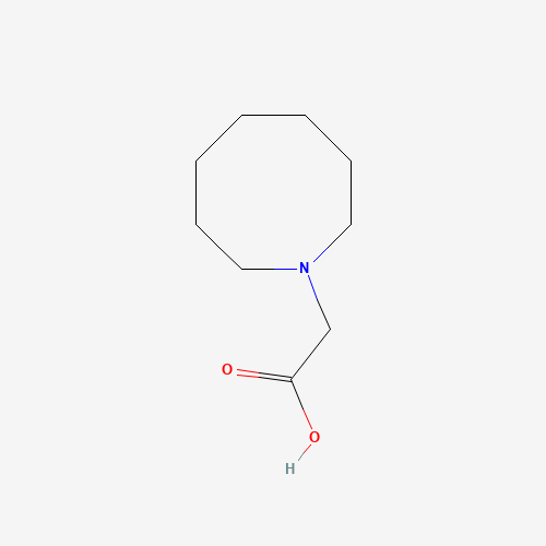 Azocan-1-ylacetic acid (CAS: 805180-08-9) - Chemical Structure and Molecular Formula 