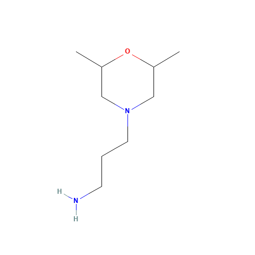[3-(2,6-Dimethylmorpholin-4-yl)propyl]amine (CAS: 91551-59-6) - Related Chemical Product