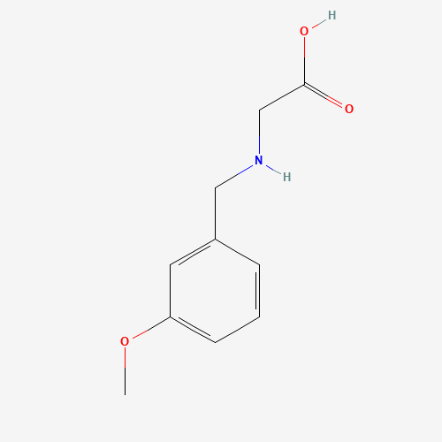 N-(3-Methoxybenzyl)glycine (CAS: 756754-04-8) - Chemical Structure and Molecular Formula 