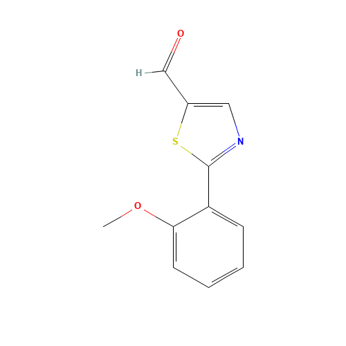 2-(2-Methoxyphenyl)-1,3-thiazole-5-carbaldehyde (CAS: 915923-15-8) - Related Chemical Product