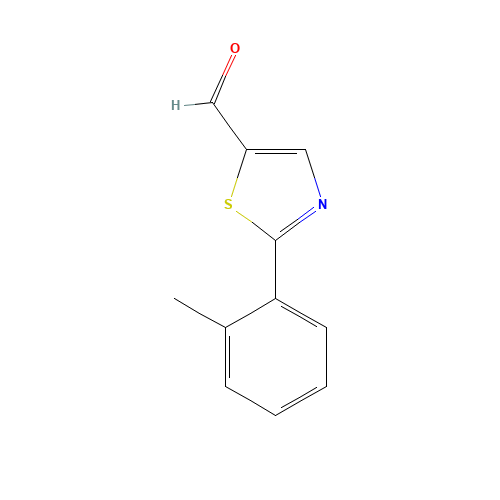 2-(2-Methylphenyl)-1,3-thiazole-5-carbaldehyde (CAS: 915919-92-5) - Related Chemical Product