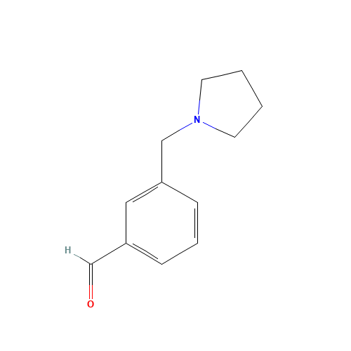 3-(Pyrrolidin-1-ylmethyl)benzaldehyde (CAS: 884507-42-0) - Related Chemical Product