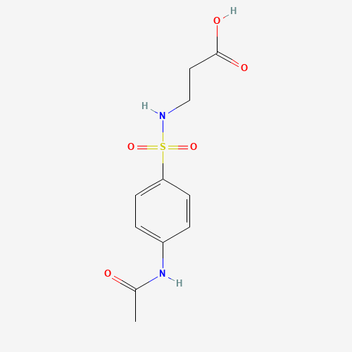 N-{[4-(Acetylamino)phenyl]sulfonyl}-beta-alanine (CAS: 7478-88-8) - Related Chemical Product
