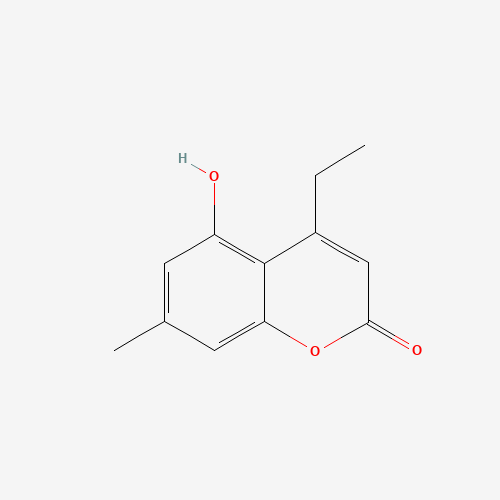 4-Ethyl-5-hydroxy-7-methyl-2H-chromen-2-one (CAS: 62036-49-1) - Related Chemical Product