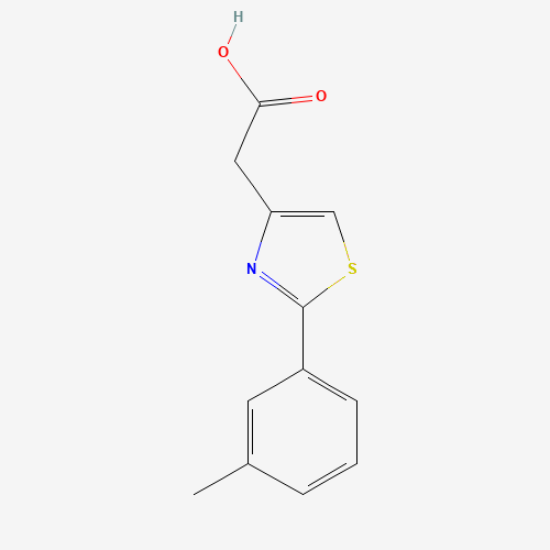 [2-(3-Methylphenyl)-1,3-thiazol-4-yl]acetic acid (CAS: 16441-29-5) - Related Chemical Product