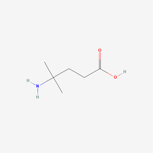 4-Amino-4-methylpentanoic acid (CAS: 3235-46-9) - Chemical Structure and Molecular Formula 
