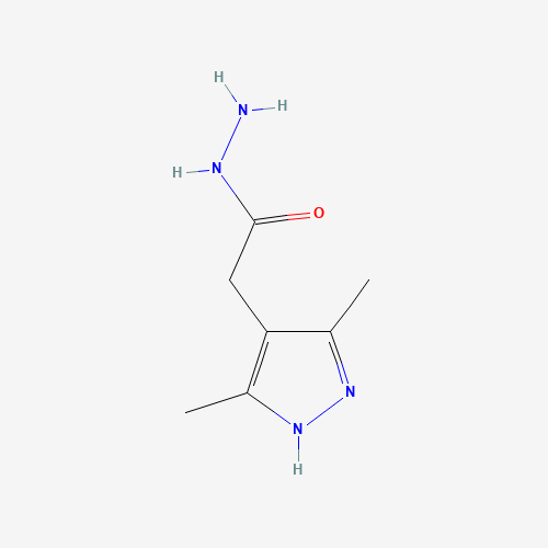 2-(3,5-Dimethyl-1H-pyrazol-4-yl)acetohydrazide (CAS: 934172-53-9) - Related Chemical Product