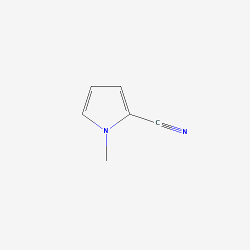 1-Methyl-1H-pyrrole-2-carbonitrile (CAS: 34884-10-1) - Chemical Structure and Molecular Formula 