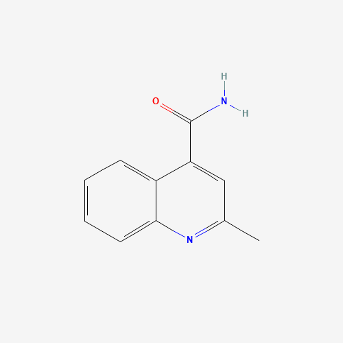 2-Methylquinoline-4-carboxamide (CAS: 15821-13-3) - Chemical Structure and Molecular Formula 