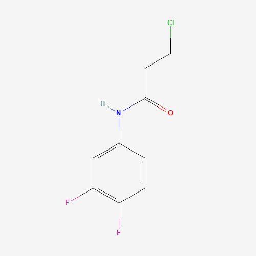 3-Chloro-N-(3,4-difluorophenyl)propanamide (CAS: 132669-28-4) - Related Chemical Product