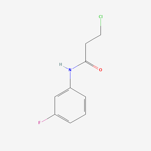 3-Chloro-N-(3-fluorophenyl)propanamide (CAS: 100638-26-4) - Related Chemical Product