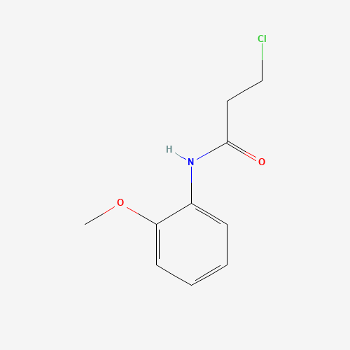 3-Chloro-N-(2-methoxyphenyl)propanamide (CAS: 55860-23-6) - Related Chemical Product