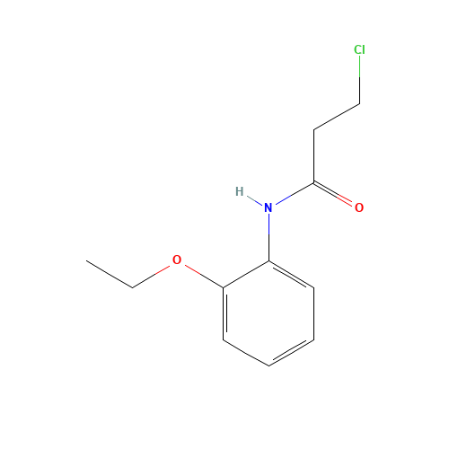3-Chloro-N-(2-ethoxyphenyl)propanamide (CAS: 334504-88-0) - Related Chemical Product