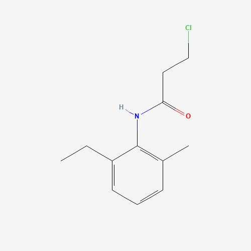3-Chloro-N-(2-ethyl-6-methylphenyl)propanamide (CAS: 349097-68-3) - Related Chemical Product