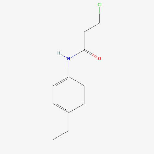 3-Chloro-N-(4-ethylphenyl)propanamide (CAS: 20330-92-1) - Related Chemical Product