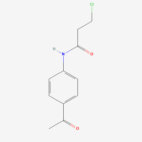 N-(4-Acetylphenyl)-3-chloropropanamide (CAS: 51256-02-1) - Related Chemical Product