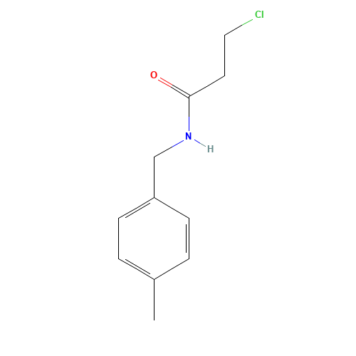 3-Chloro-N-(4-methylbenzyl)propanamide (CAS: 105907-34-4) - Related Chemical Product