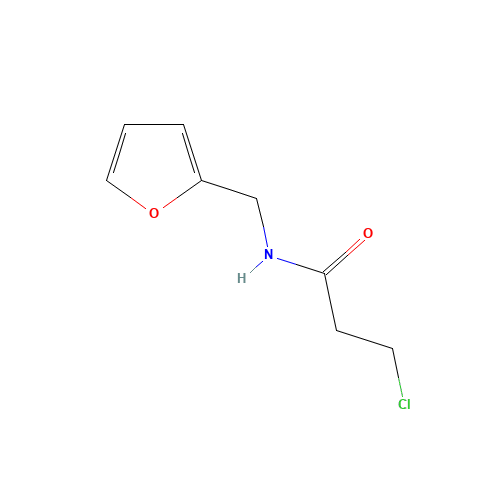 3-Chloro-N-(2-furylmethyl)propanamide (CAS: 64017-87-4) - Related Chemical Product