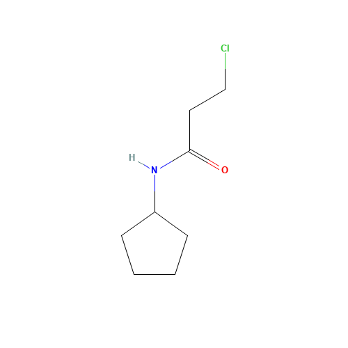 3-Chloro-N-cyclopentylpropanamide (CAS: 349403-75-4) - Related Chemical Product