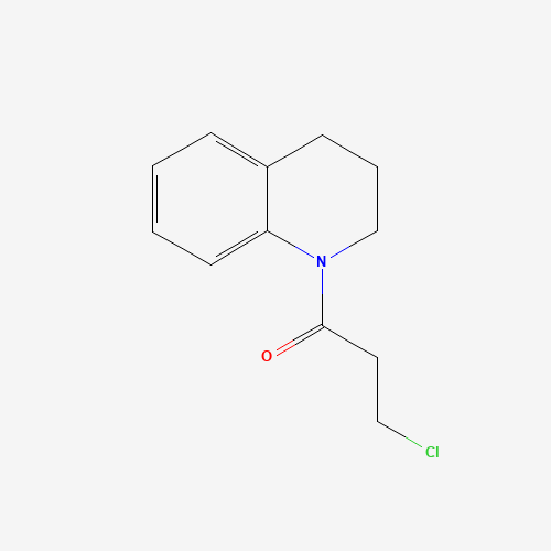 1-(3-Chloropropanoyl)-1,2,3,4-tetrahydroquinoline (CAS: 91494-44-9) - Related Chemical Product
