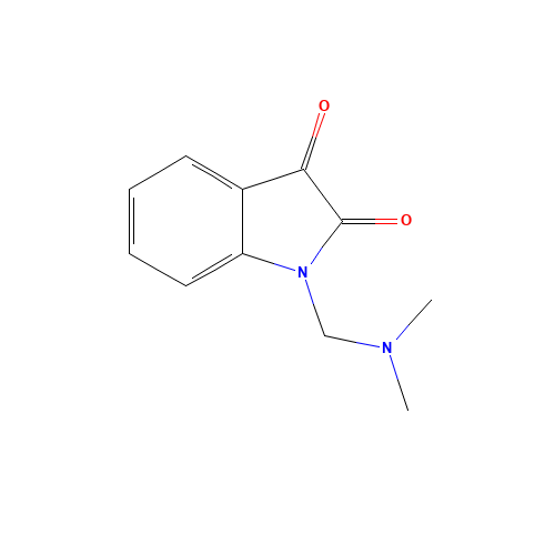 1-[(Dimethylamino)methyl]-1H-indole-2,3-dione (CAS: 13129-67-4) - Related Chemical Product