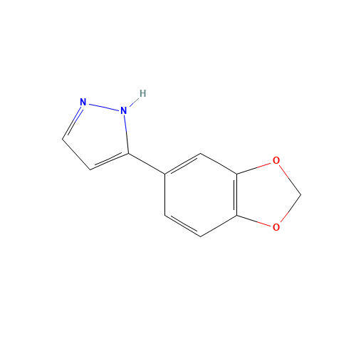 3-(1,3-Benzodioxol-5-yl)-1H-pyrazole (CAS: 141791-06-2) - Related Chemical Product