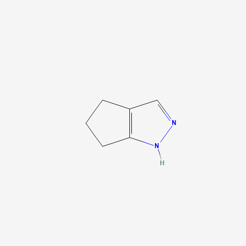 2,4,5,6-Tetrahydrocyclopenta[c]pyrazole (CAS: 2214-03-1) - Chemical Structure and Molecular Formula 