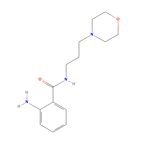 2-Amino-N-(3-morpholin-4-ylpropyl)benzamide (CAS: 13666-71-2) - Related Chemical Product