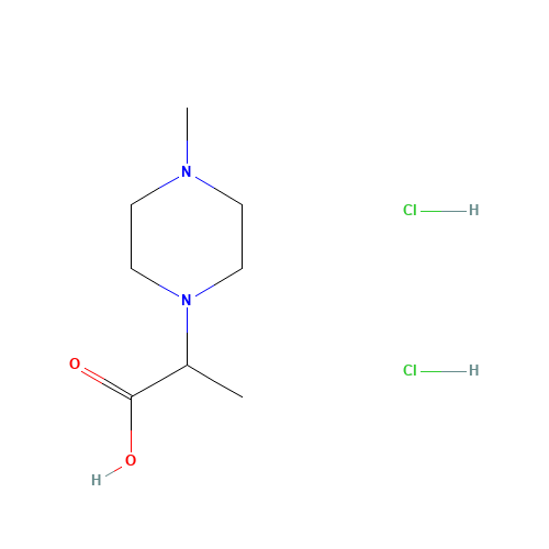 2-(4-Methylpiperazin-1-yl)propanoic acid dihydrochloride (CAS: 938146-50-0) - Related Chemical Product